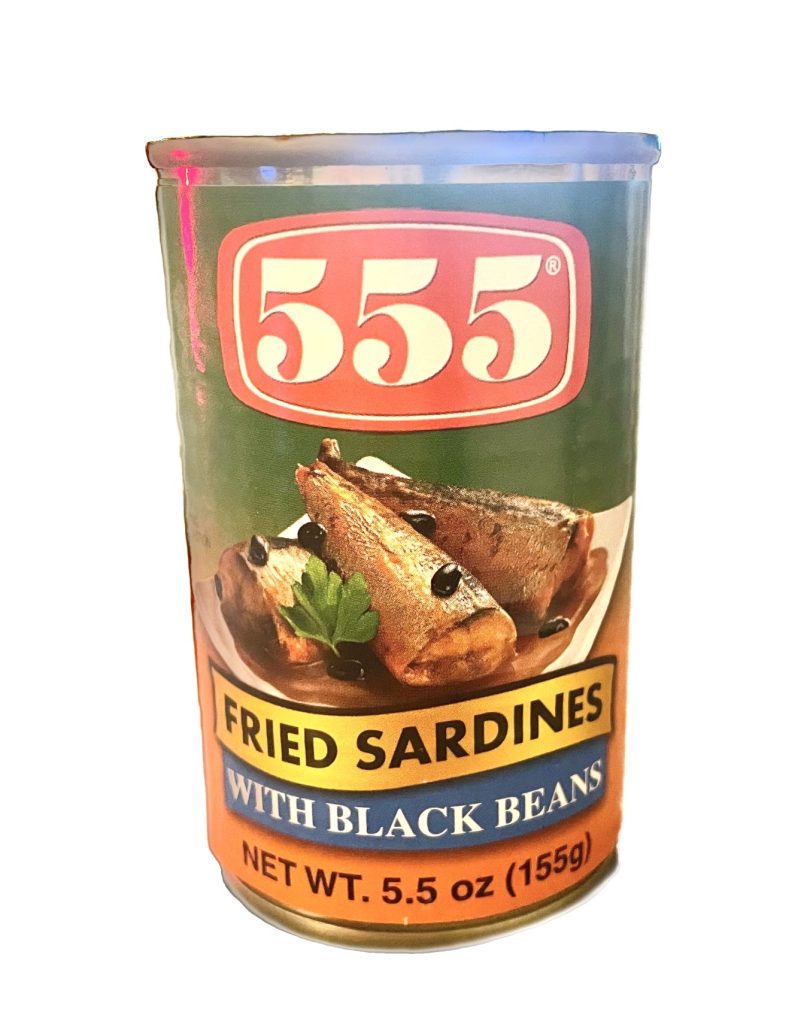 555 Fried Sardines w Black Bean 5.5oz